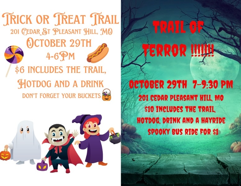 Pleasant Hill RIII Schools Noteables Trick or Treat Trail